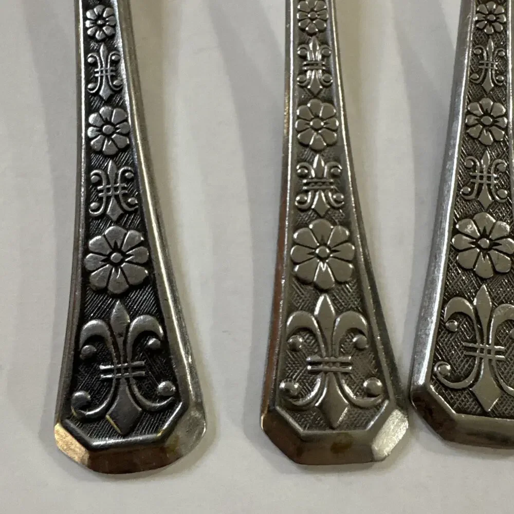 4 Tablespoons - Vintage Interpur Florenz 1960s - Stainless Flatware